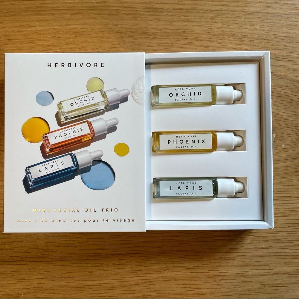 Herbivore Mini Face Oil Trio